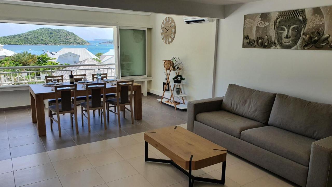Pinel Superbe Appartement En Residence Vue Mer クルドサック エクステリア 写真